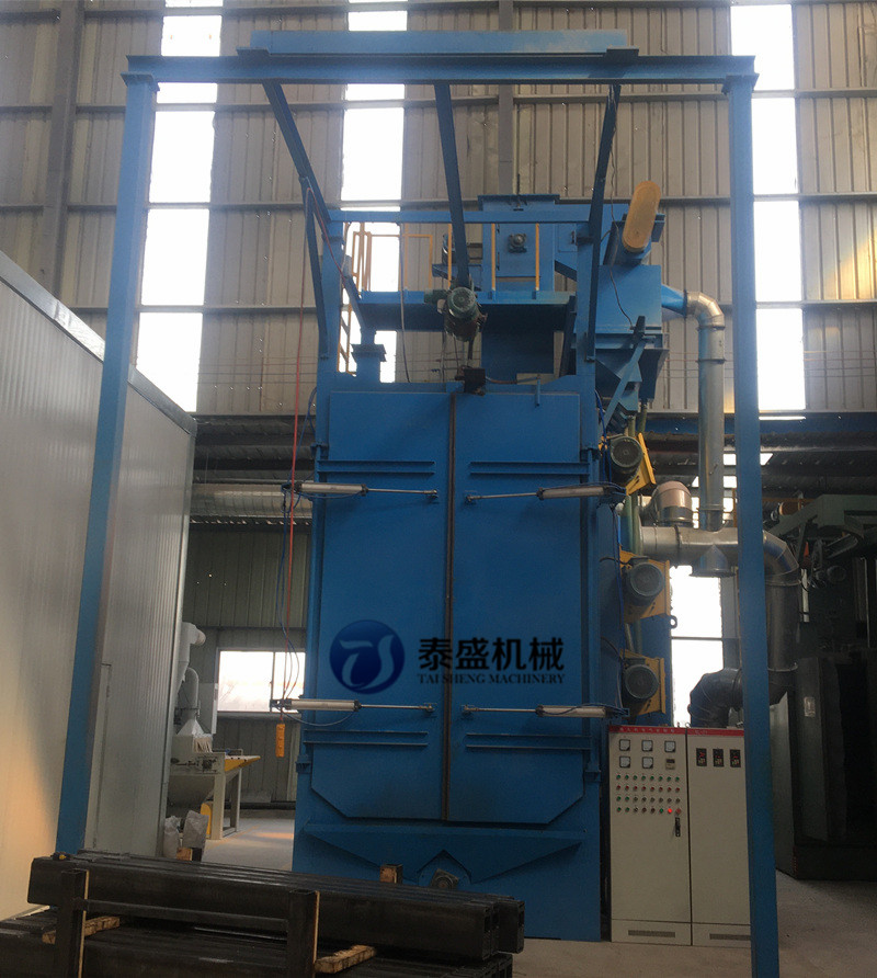 hanger shot blasting machine Hängebahn-Strahlanlage