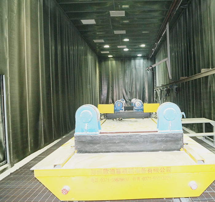 Sand Blasting Room