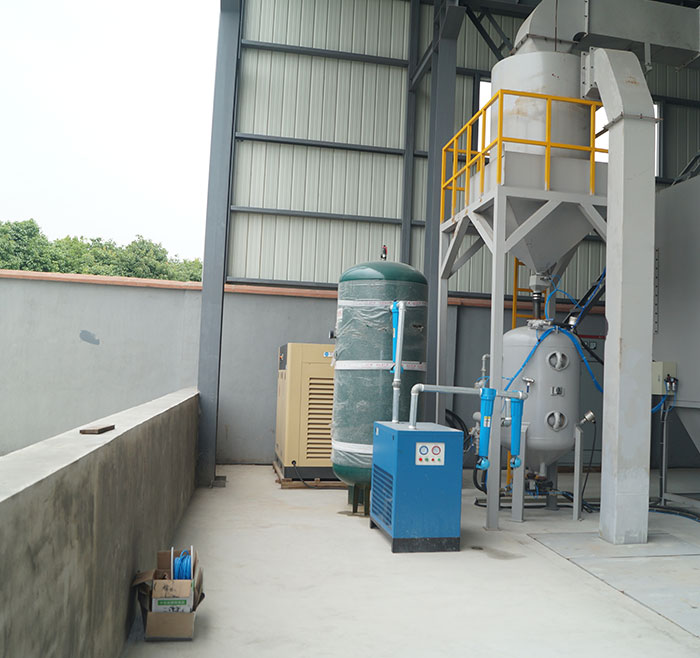 Sand Blasting Room
