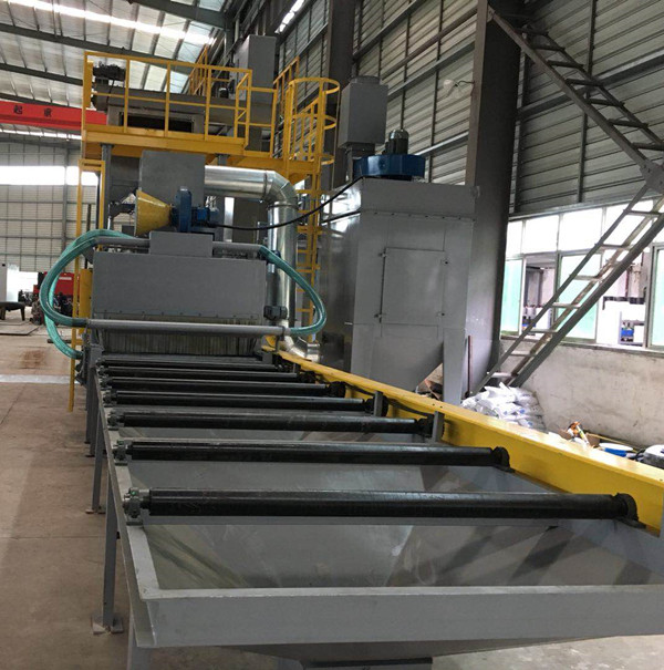 wholesale roller conveyor type shot blasting machine