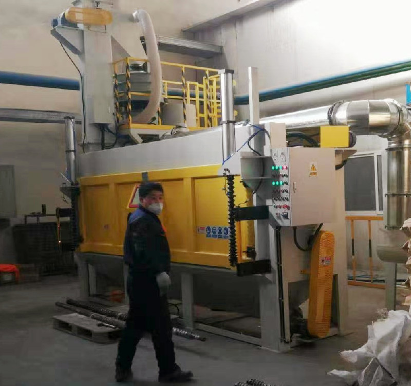 Screw Sandblasting Machine