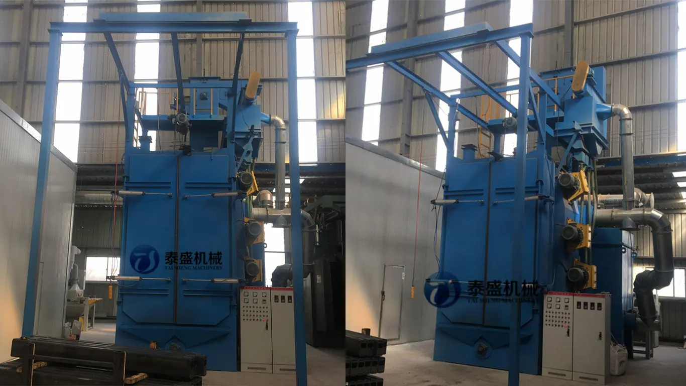 TSD1527-1B Hanger Type Shot Blasting Machine TSD1527-1B Hanger Type Shot Blasting Machine